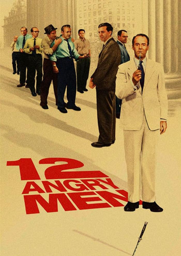 12 Angry Men Classic Movie Poster - Aesthetic Wall Decor