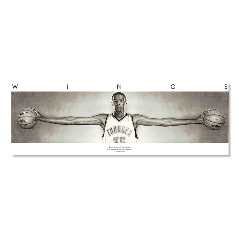 Kevin Durant Thunder NBA Poster