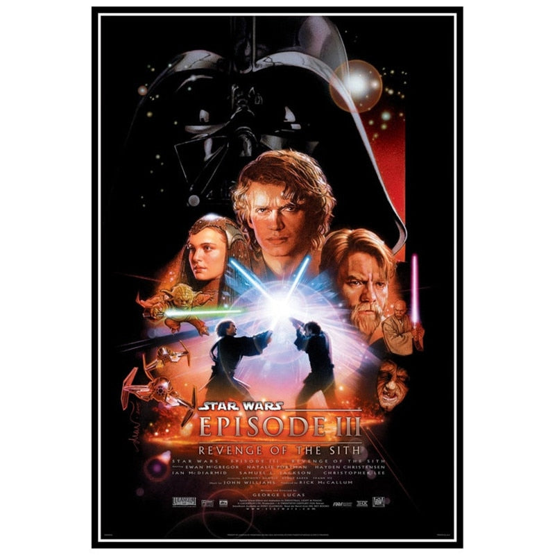 Starwars Revenge of The Sith Episode 3 Movie Poster