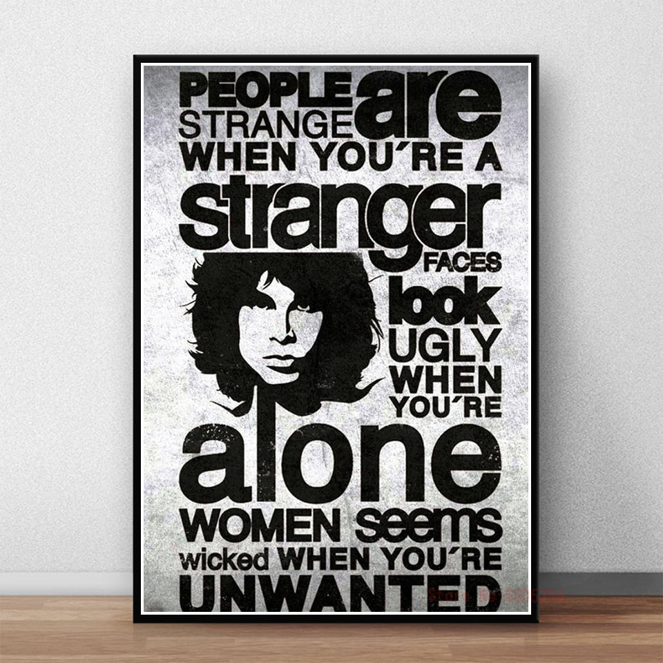 The Doors Jim Morrison Quote Poster