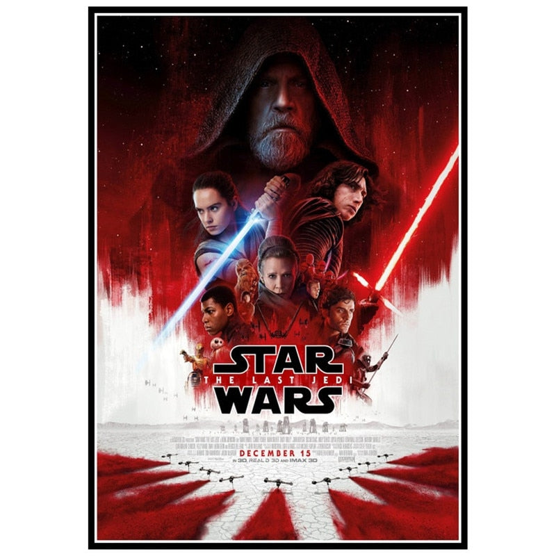 Starwars The Last Jedi Movie Poster