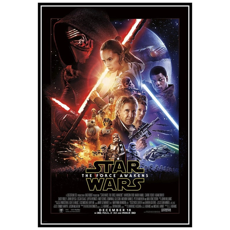 Starwars The Force Awakens Movie Poster