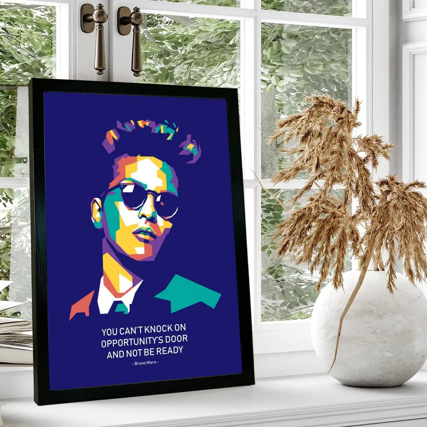 Bruno Mars Motivational Quote Poster