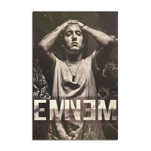 Eminem Rap Wall Art Poster