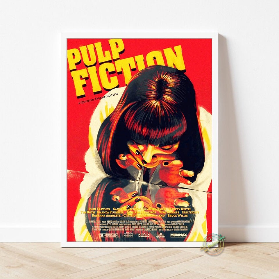 Pulp Fiction Movie Artwork Poster