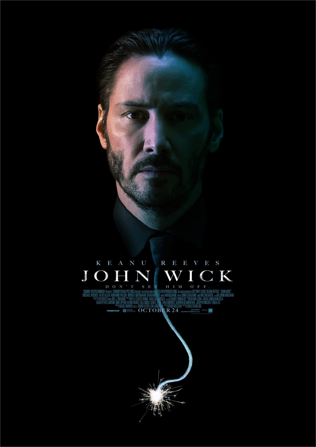 John Wick Black Movie Poster