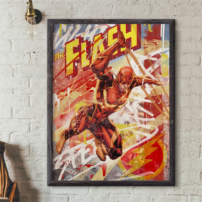 Flash DC Comics Poster