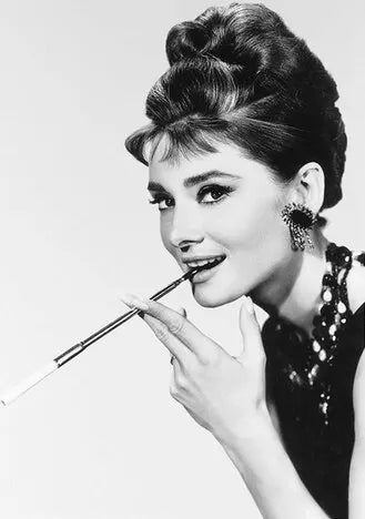 Audrey Hepburn Elegant Wall Art
