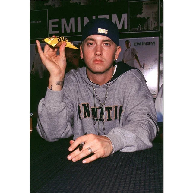 Eminem With M&Ms Poster