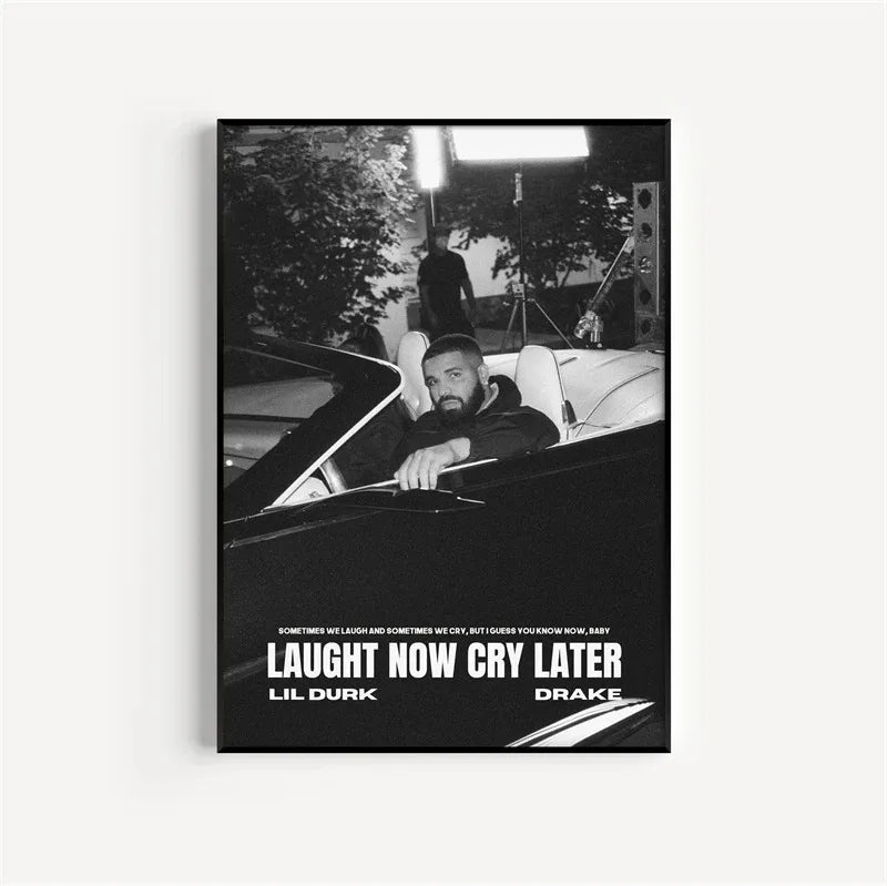 Drake Laugh Now Cry Later Poster