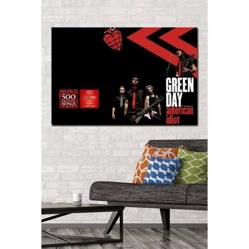 Green Day American Idiot Wall Decor Poster