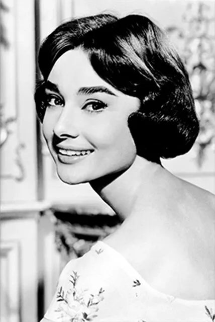 Audrey Hepburn Iconic Beauty Poster