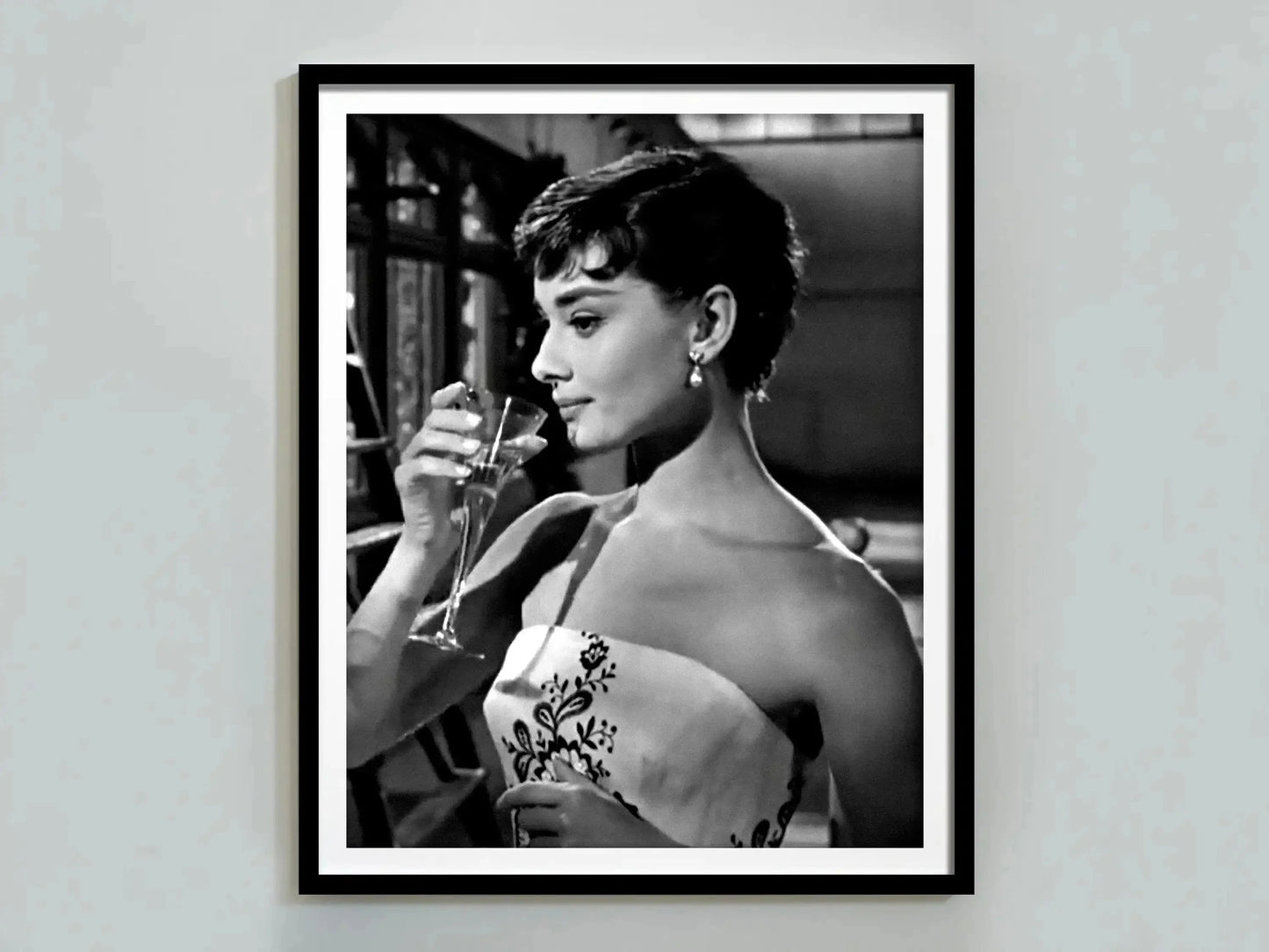 Classic Audrey Hepburn Art Print Poster