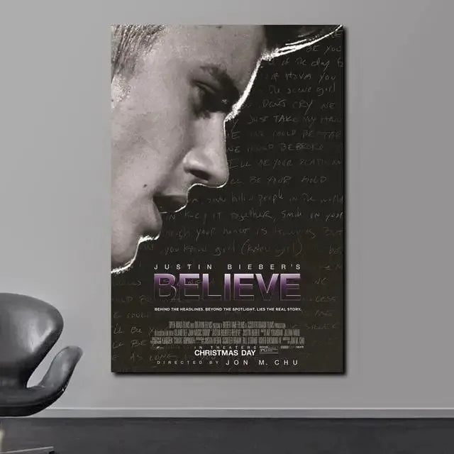 Justin Bieber Believe Concert Wall Art Poster