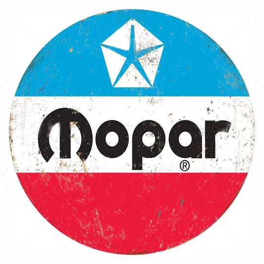 Mopar Vintage Mechanic Shop Garage Decor Metal Sign Poster