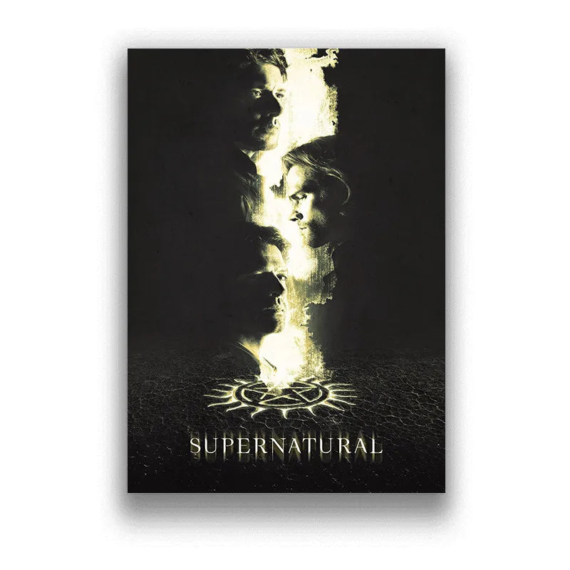 Supernatural TV Series Wall Art Decor Poster