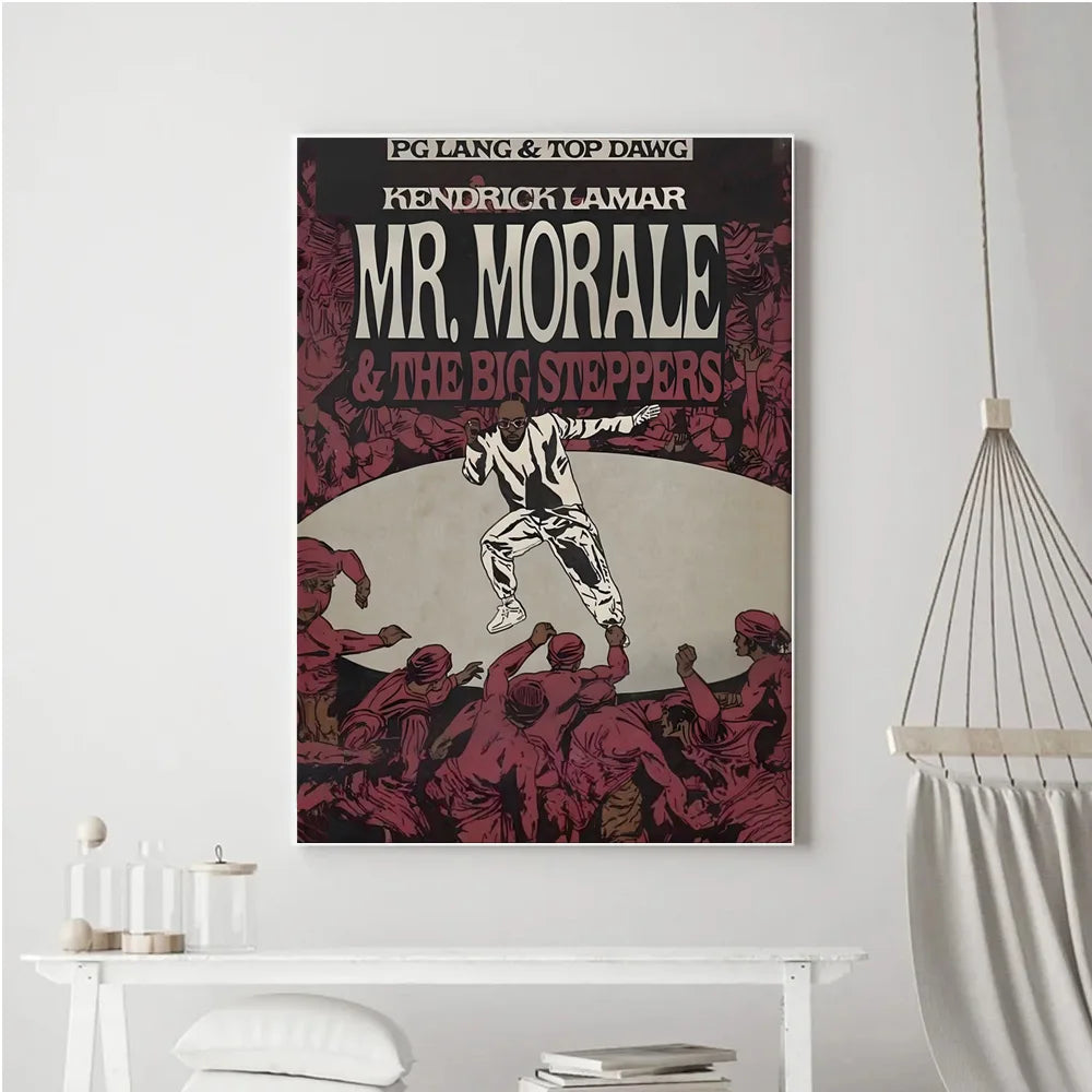 Kendrick Lamar Mr. Morale and The Big Steppers Wall Art Poster