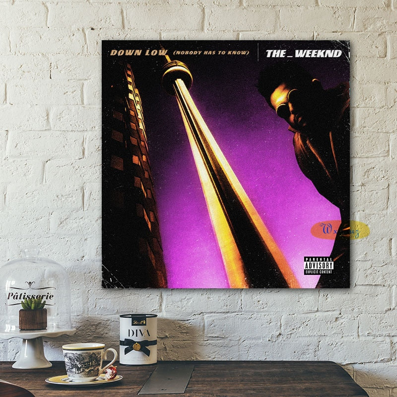 Down Low The Weeknd Poster