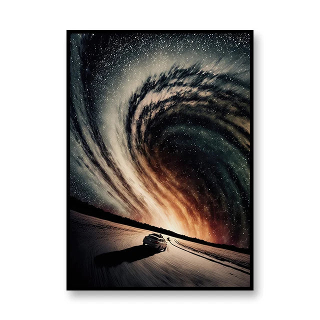 Interstellar Movie Space Wall Art Poster