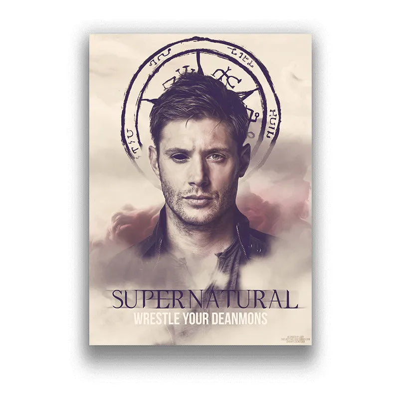 Supernatural Wrestle Your Deanmons Poster