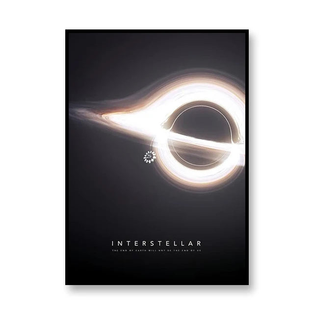 Interstellar Movie Space Sci-Fi Poster