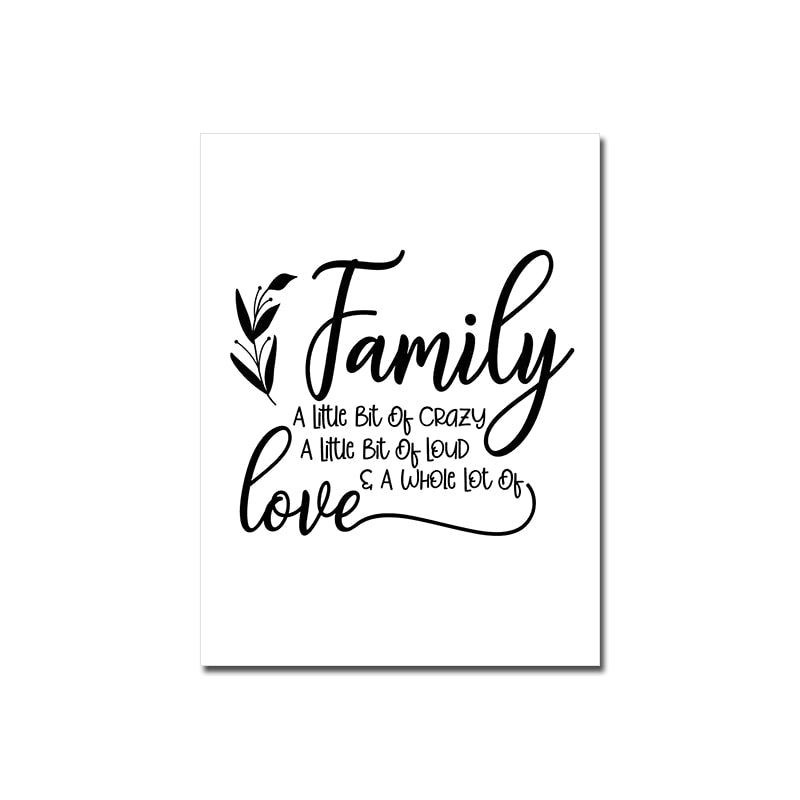 A Whole Lot Of Love Family Living Room Poster