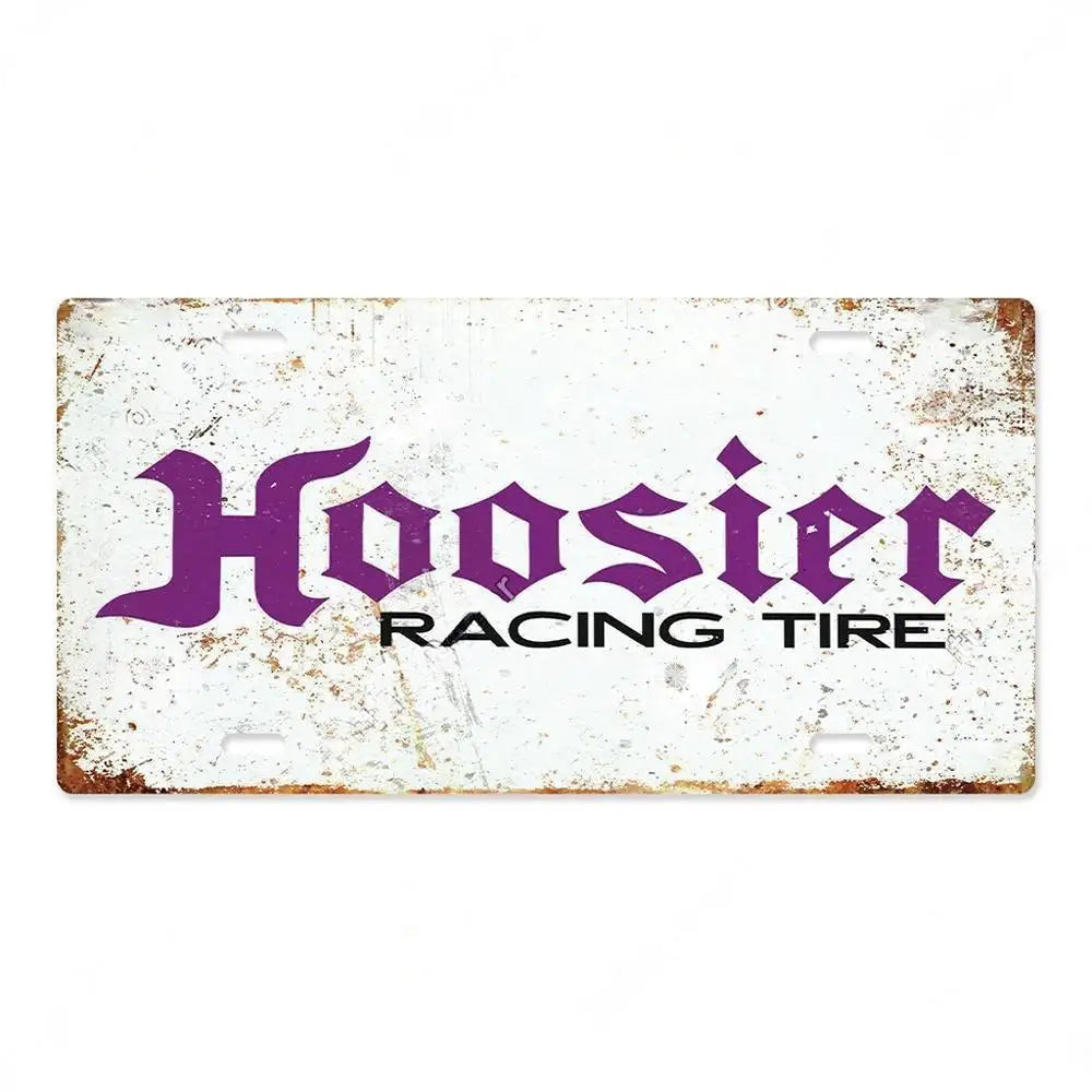 Hoosier Racing Tire Garage Metal Sign Poster