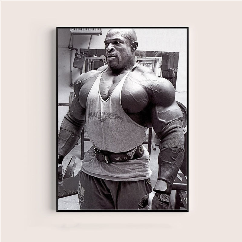 Ronnie Coleman Muscle Bodybuilding Wall Art Poster