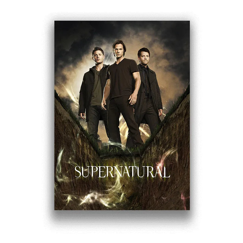Supernatural TV Wall Art Poster