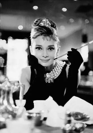Audrey Hepburn Iconic Style Poster