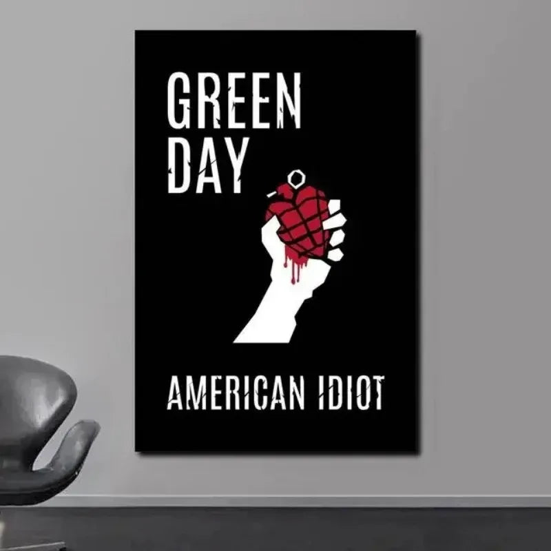 Green Day American Idiot Album Cover Poster