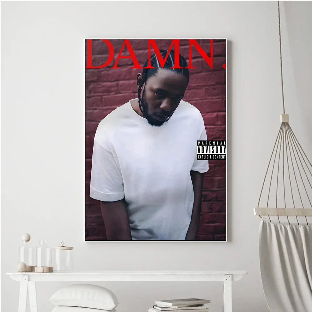 Kendrick Lamar Damn Album Cover Poster
