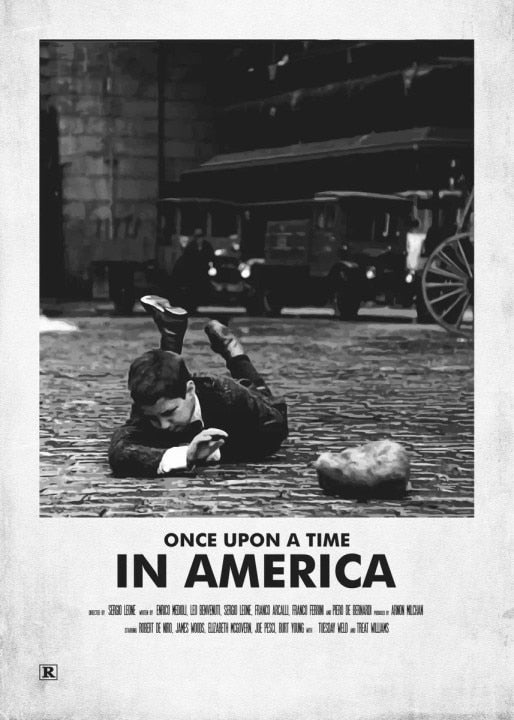 Once Upon A Time In America Minimalist Movie Poster