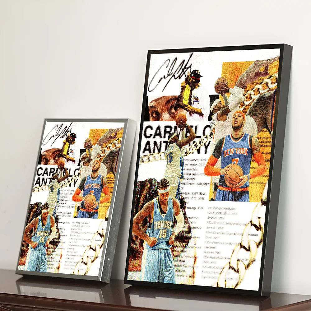 Carmelo Anthony NBA Wall Art Poster