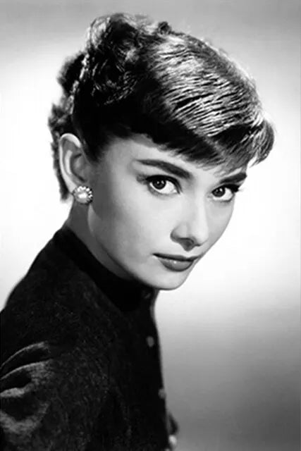 Audrey Hepburn Vintage Portrait Poster