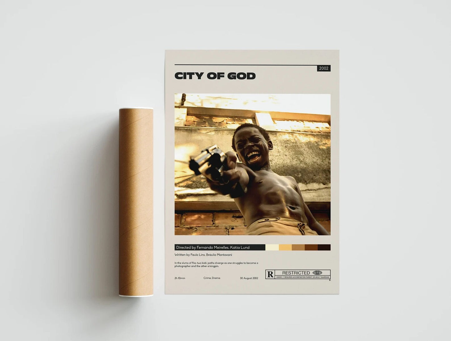 City Of God Minimalist Movie Poster