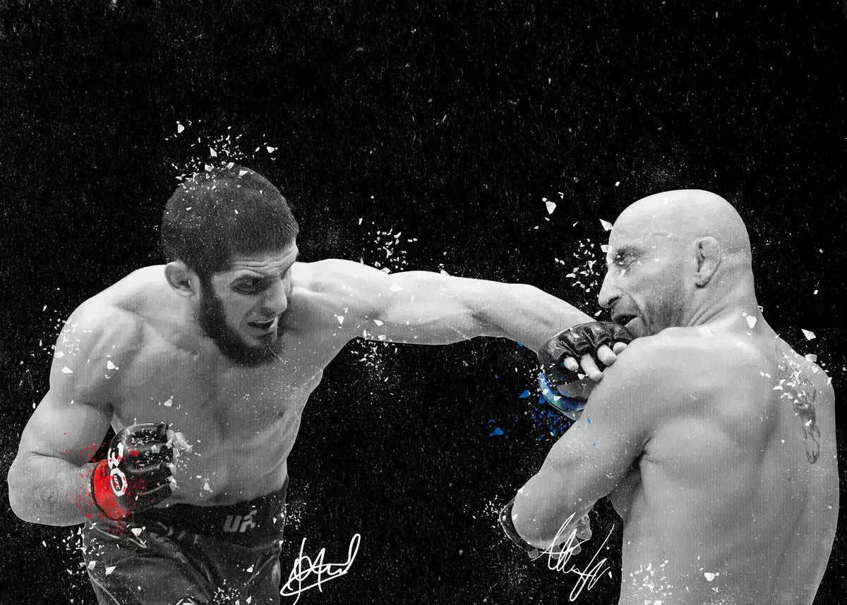 Islam Makhachev Vs. Volkanovski UFC Poster