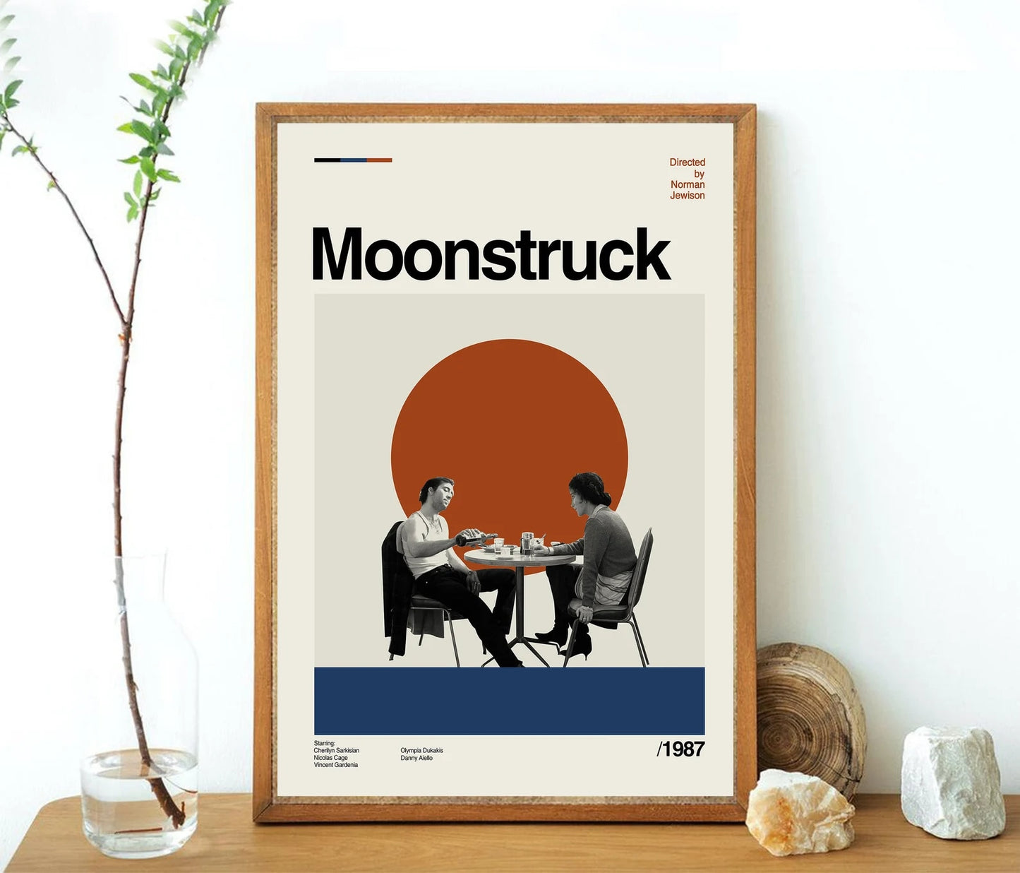 Moonstruck Minimalist Movie Poster