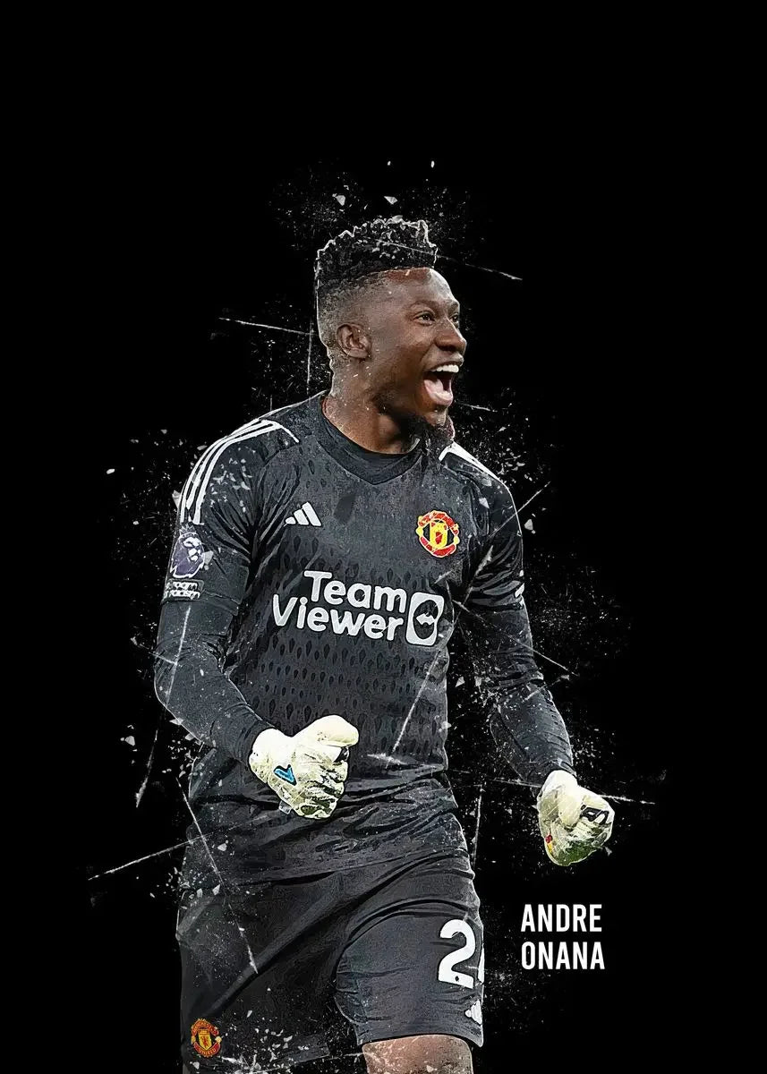 Andre Onana Football Soccer Poster