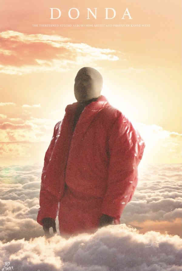 Kanye West Donda Clouds Poster