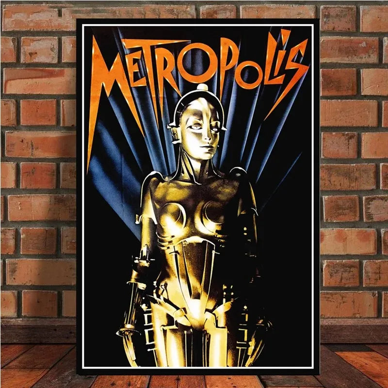 Metropolis 1920s Movie Poster