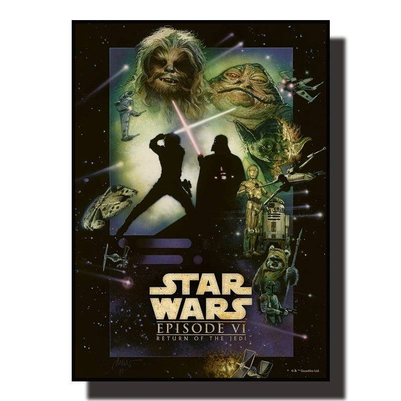 Starwars Episode VI 6 Return of The Jedi Movie Poster