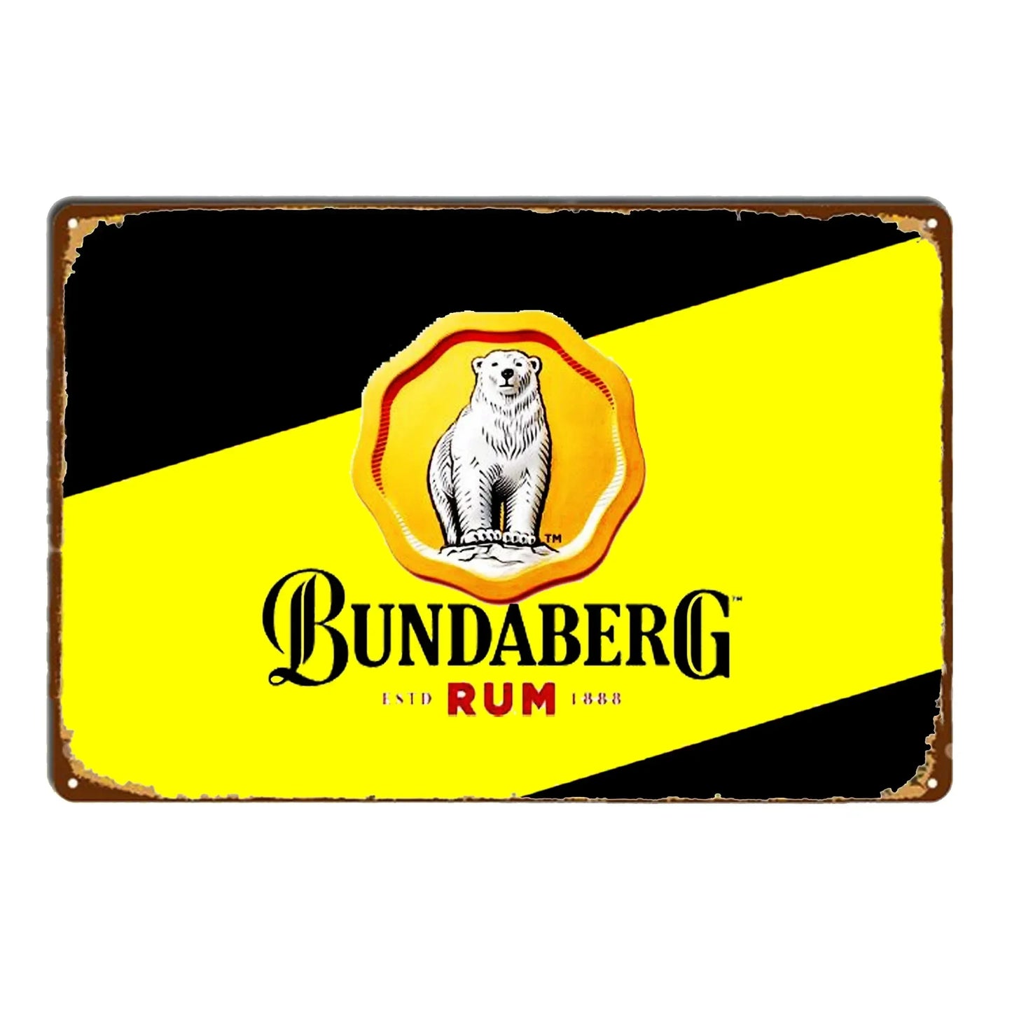 Bundaberg Rum Vintage Bar Metal Sign Poster