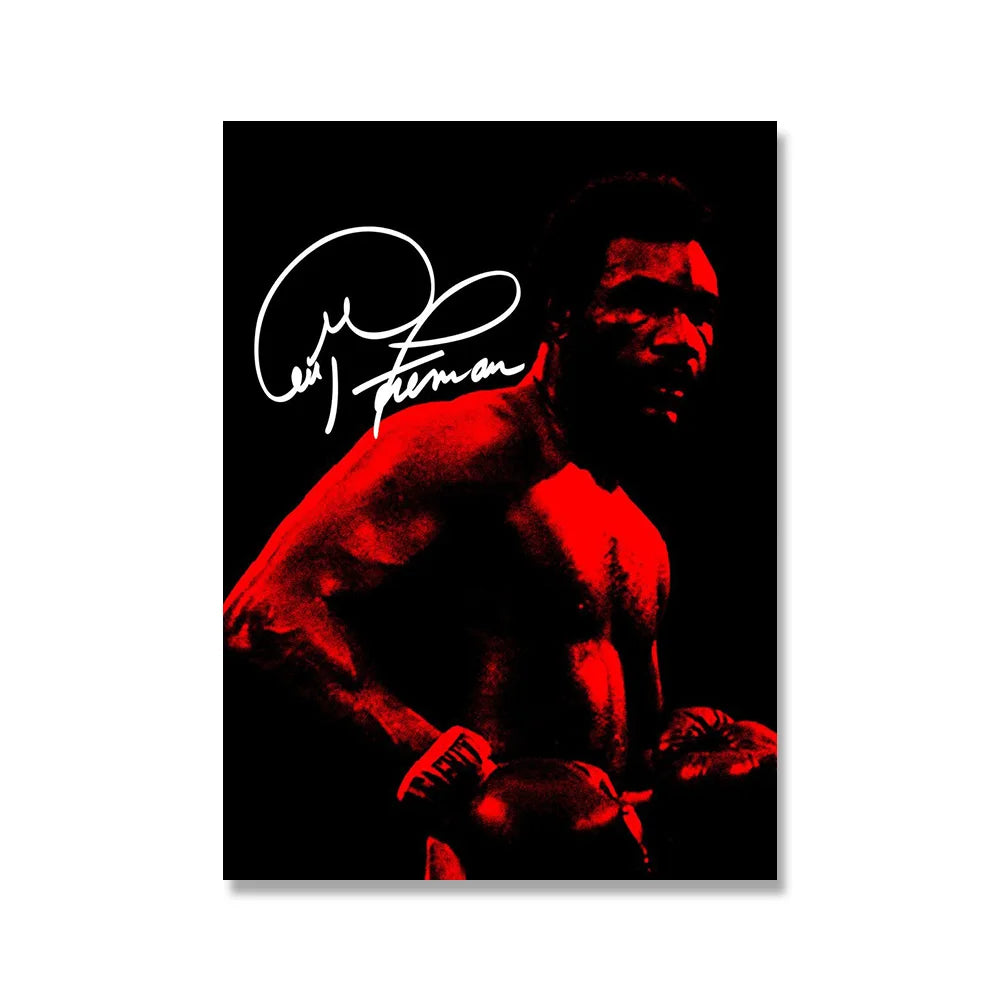George Foreman Boxing Poster