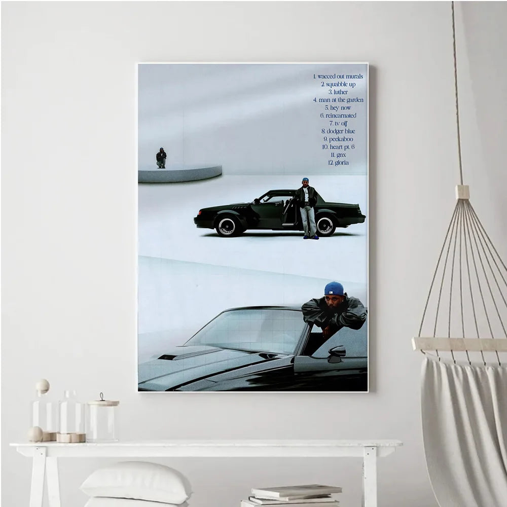 Kendrick Lamar GNX Songs Poster