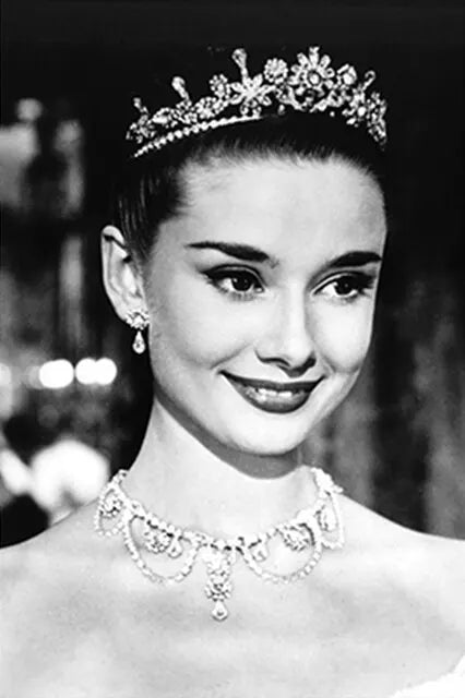 Audrey Hepburn Tiara Poster