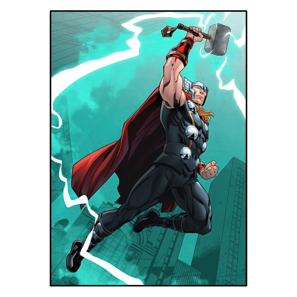 Marvel Thor Legends Poster
