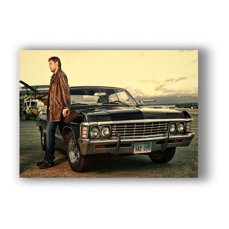 Supernatural Impala Photo Poster