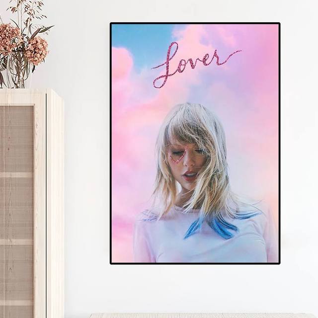 Taylor Swift Lover Wall Art Poster – Aesthetic Wall Decor