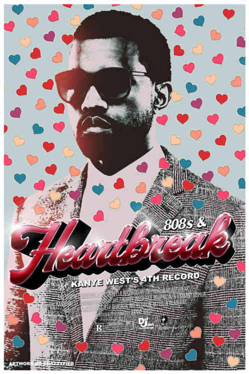 Kanye West 808s & Heartbreak Poster